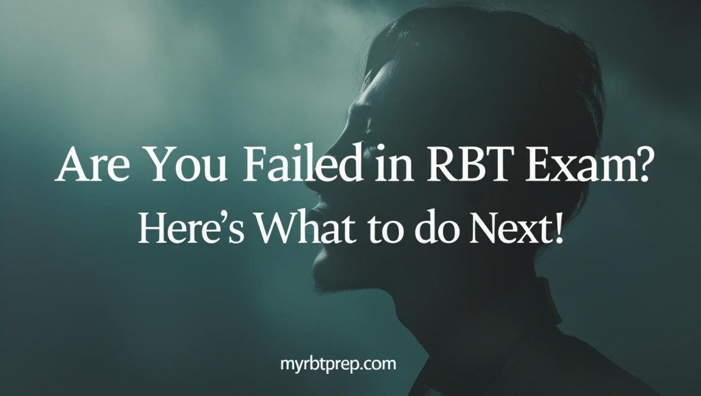 Are You Failed In RBT Exam? Here’s What to Do Next!