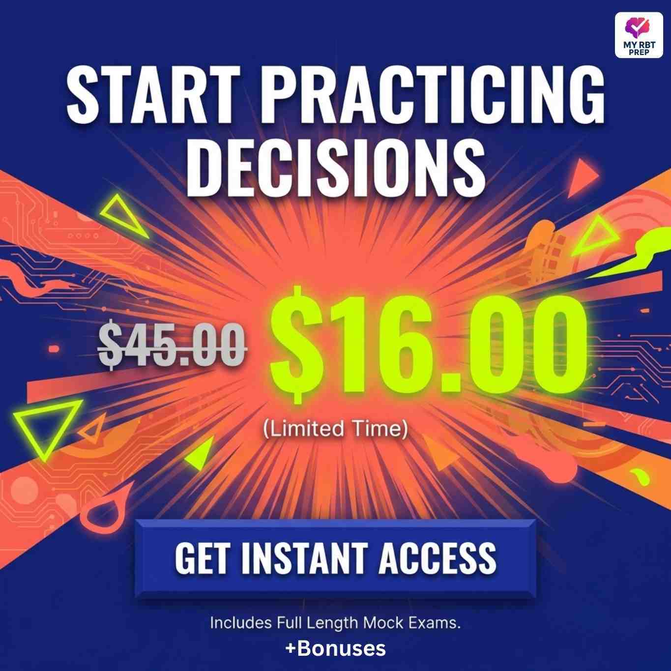 RBT Exam Super Full Practice Bundle – 600+ Real Exam Style Practice Questions with Detailed Rationales (Task List 3.0) + Full Length Mock Exams, Workbook + More - Image 20