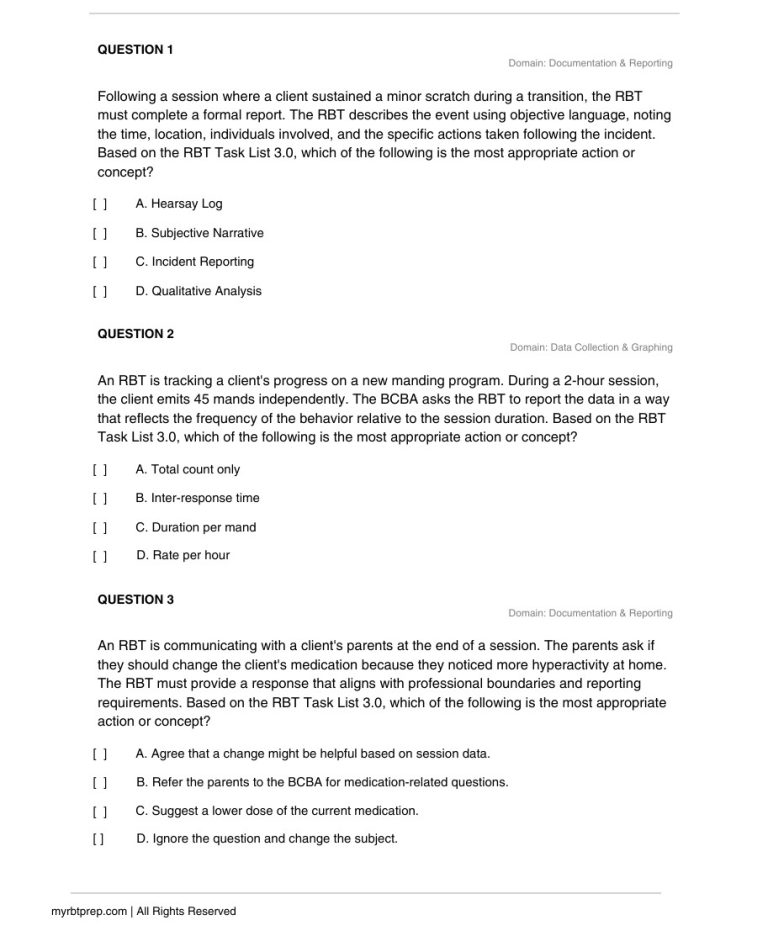 RBT Exam Super Full Practice Bundle Digital + Printable– 1000+ Real ...