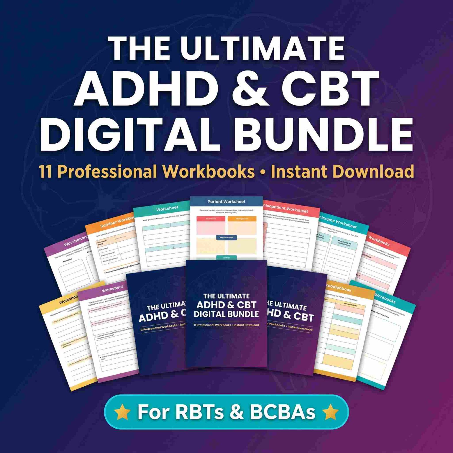 ABA Therapy Toolkit for RBTs & BCBAs – Ready to Use CBT & Behavior ...