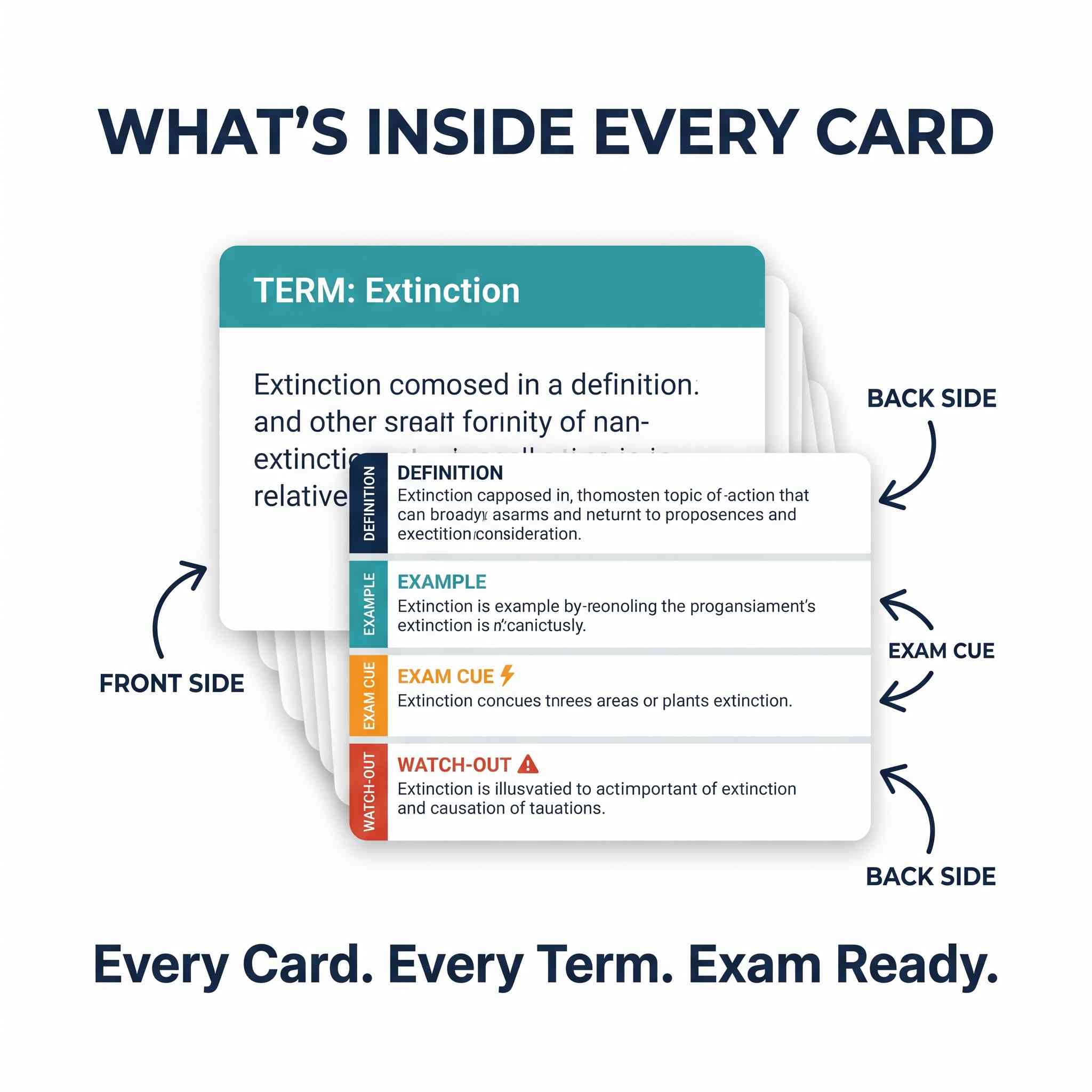 BCaBA Exam Flashcards 6th Edition | 320+ Printable & Digital Study Cards with Examples, Exam Cues + Watch-Outs | All BCaBA Domains A–I | Active Recall Study System for Real Exam Preparation - Image 22