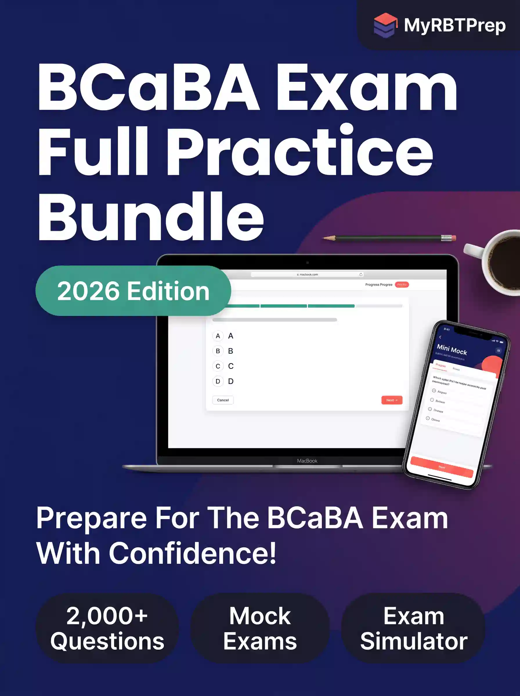 BCaBA Mock Exams Super Practice Bundle (2026 Edition) – 9x Full Length Mock Exams, 5x Additional Mock Mini Exams 2x Advance Mocks (Exam Ready Practice Bundle) - Image 5