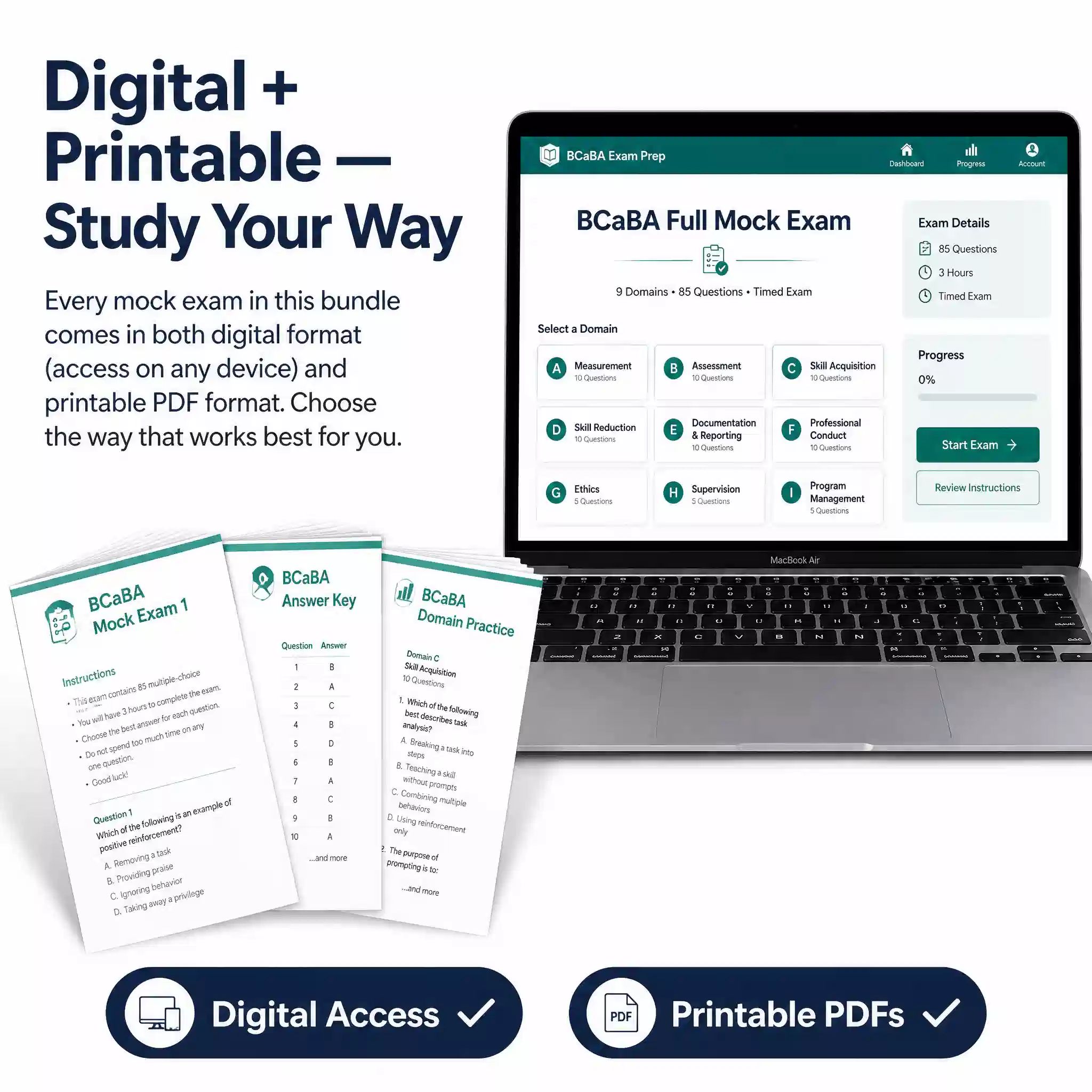 BCaBA Mock Exams Super Practice Bundle (2026 Edition) – 9x Full Length Mock Exams, 5x Additional Mock Mini Exams 2x Advance Mocks (Exam Ready Practice Bundle) - Image 42