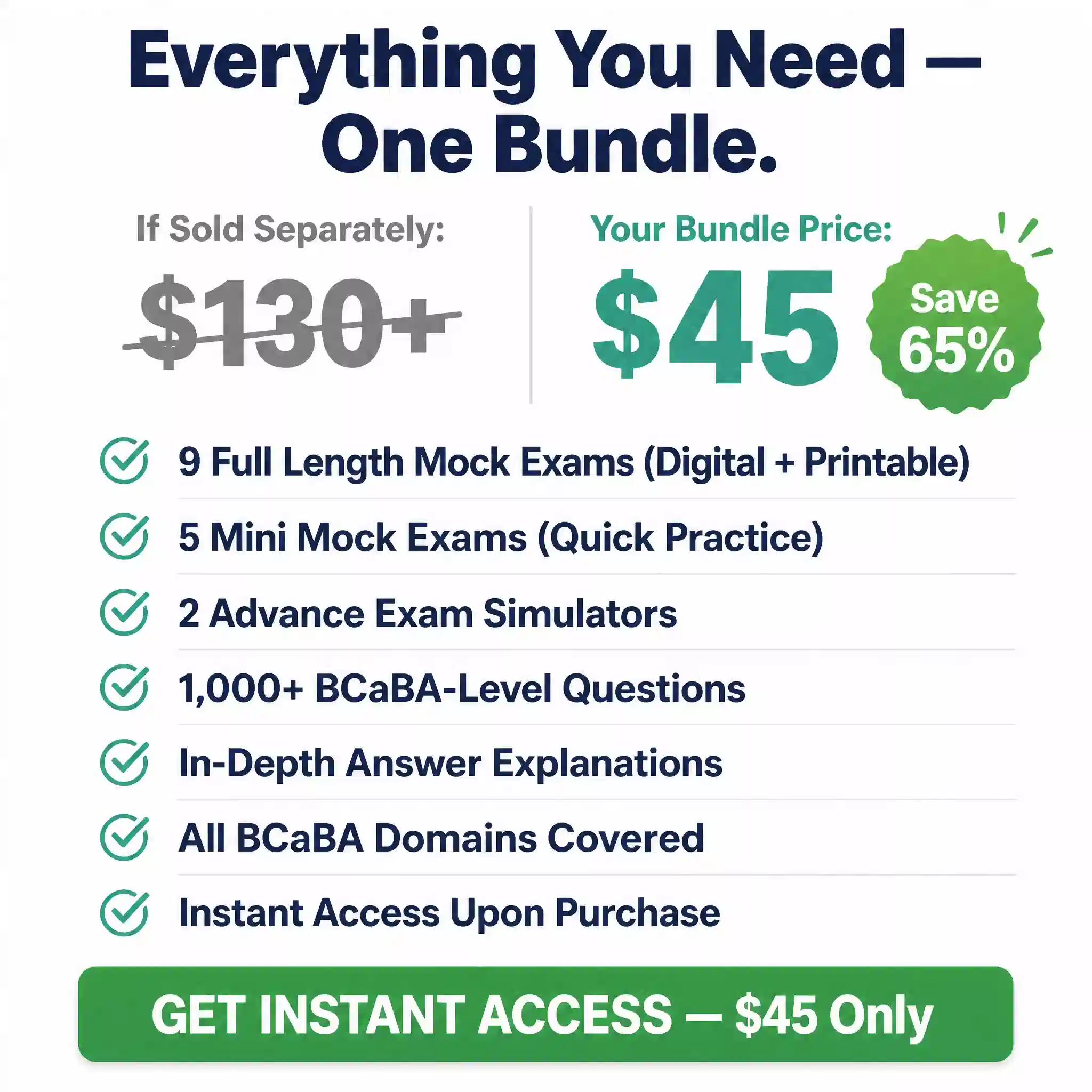 BCaBA Mock Exams Super Practice Bundle (2026 Edition) – 9x Full Length Mock Exams, 5x Additional Mock Mini Exams 2x Advance Mocks (Exam Ready Practice Bundle) - Image 48